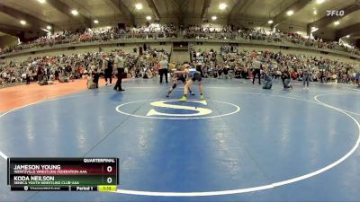 90 lbs Quarterfinal - Koda Neilson, Seneca Youth Wrestling Club-AAA vs Jameson Young, Wentzville Wrestling Federation-AAA