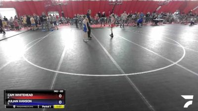 83 lbs Cons. Round 3 - Cam Whitehead, IL vs Julian Hanson, IL