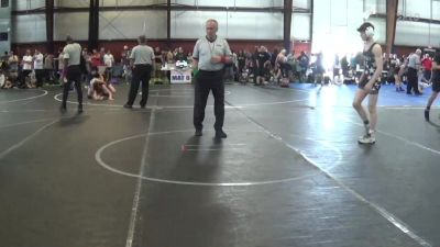 125 lbs Consi Of 8 #2 - Jeremy Negron, Yale Street vs Tyler Yildiz, Jersey 74