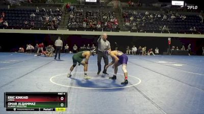 149 lbs Champ. Round 2 - Eric Kinkaid, Loras vs Omar AlQammaz, Illinois Wesleyan