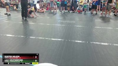 64 lbs Round 9 (10 Team) - Liam Weatherford, Florida Scorpions Black vs Hunter Wilson, Finger Lake Elite Grey