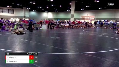 152 lbs Round 2 (6 Team) - Jacob Bowers, Sunbear Wrestling vs Ean Wilson, Bubbletown Mat