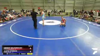 138 lbs Round 2 - Arment Waltenbaugh, Pennsylvania Blue vs Austin Gyorkos, Michigan Blue