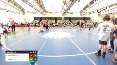 61 lbs Rr Rnd 6 - Ayden Godfrey, American MMAW vs Joey Saile, Neshaminy Youth Wrestling