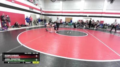 100-105 lbs Round 2 - Ayden Harned, Odessa Youth Wrestling vs Jaxin Johnston, Independence Youth Wrestling