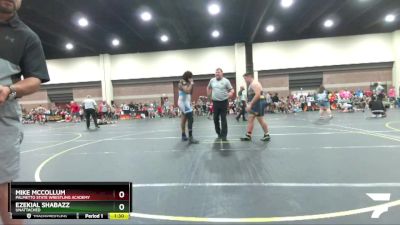 220 lbs Round 3 - Ezekial Shabazz, Unattached vs Mike McCollum, Palmetto State Wrestling Academy