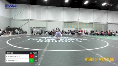 135 lbs Rr Rnd 2 - Ryker O`hearon, Untouchables 14u Purple vs Ethan Carney, MOJO 14u