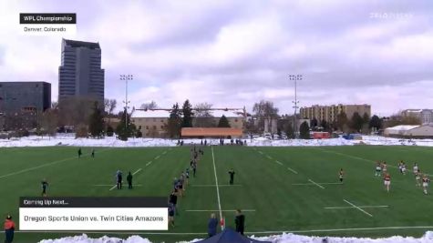 Oregon Sports Union vs. Twin Cities Amazons - 2019 WPL Championship