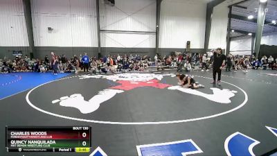 67 lbs Quarterfinal - Quincy Nanquilada, Mat Demon Wrestling Club vs Charles Woods, FordDynastyWrestlingClub