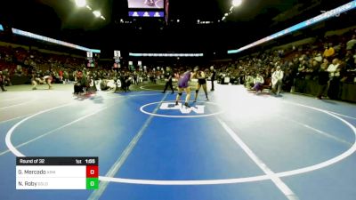 189 lbs Round Of 32 - Grace Mercado, Armijo vs Naomi Roby, Golden Valley