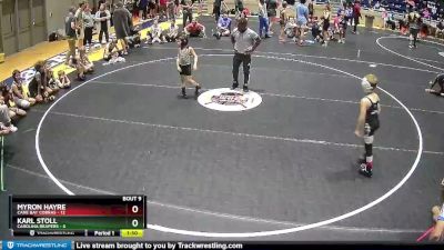 55 lbs Round 3 (6 Team) - Karl Stoll, Carolina Reapers vs Myron Hayre, Cane Bay Cobras