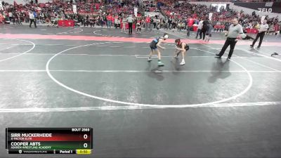 76 lbs Quarterfinal - Cooper Abts, Askren Wrestling Academy vs Sirr Muckerheide, X-Factor Elite