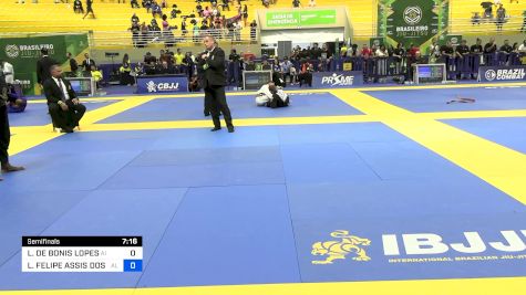 LUCAS DE BONIS LOPES vs LUIZ FELIPE ASSIS DOS SANTOS 2024 Brasileiro Jiu-Jitsu IBJJF