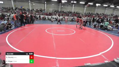 150 lbs Consolation - Santos Nunez, Valley Bad Boys vs Cameron Piper, Team Pueblo