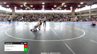 132 lbs Round Of 16 - Joey Rondinelli, Don Bosco Prep vs Tim Lee, Old Tappan