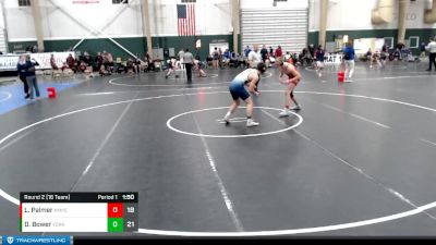 170 lbs Round 2 (16 Team) - Dylan Bower, York vs Luke Palmer, Amherst