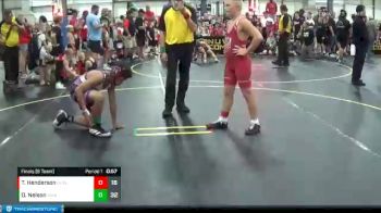 112 lbs Finals (8 Team) - Danan Nelson, Untouchables White vs Titan Henderson, American Gladiators-Red
