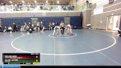 150 lbs Round 5 - Taylor Hess, Legacy Wrestling Academy vs Kaleb Jacobs, Lake City