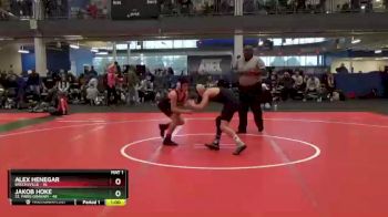 110 lbs Finals (2 Team) - Jakob Hoke, St. Paris Graham vs Alex Henegar, Brecksville