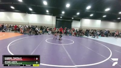 51-51 lbs Round 2 - Gabriel Tantillo, Warrior Trained Wrestling vs Ryder Lentz, Texas Elite Wrestling Club