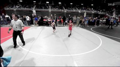 80 lbs Rr Rnd 3 - Joshua Licon, Pomona Elite vs Cash Campbell, Cowboy Kids