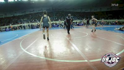 88 lbs Round Of 16 - Nash Denison, Cowboy Wrestling Club vs Dawson Beckley, Team Tulsa Wrestling Club