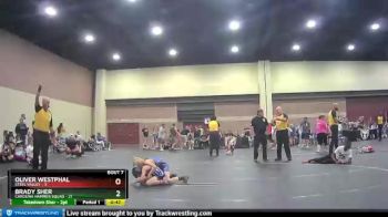 70 lbs Round 3 (6 Team) - Brady Sher, Carolina Hammer Squad vs Oliver Westphal, Steel Valley