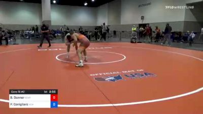 74 kg Consolation - Brett Donner, Scarlet Knights Wrestling Club vs Philip Conigliaro, New England Regional Training Center