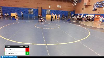 100lbs Cons. Semi - Praline Werner, Puyallup (Girls) vs Araxi Crew, Arlington (Girls)