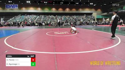 125 lbs Consi Of 32 #2 - Andrew Flores, FordDynasty Wrestling Club vs Dylan Aguinaga, Red Wave Wrestling