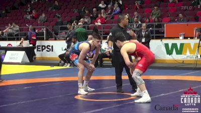 74kg Quarterfinal - Nicholas Hooper, Dinos WC vs Koen Poirier, Black Bears WC