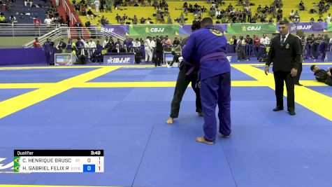 CARLOS HENRIQUE BRUSCO RIBEIRO vs HENRIQUE GABRIEL FELIX RAMIREZ 2024 Brasileiro Jiu-Jitsu IBJJF