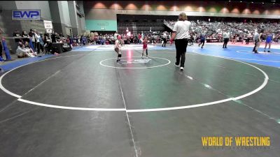 54 lbs Quarterfinal - Camila Ramirez, Team Aggression vs Gisele Espinosa, Yucaipa Thunder Wrestling Club