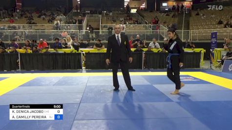 KATHRYN DENICA JACOBO vs AMANDA CAMILLY PEREIRA DE CASTRO 2024 Pan Jiu Jitsu IBJJF Championship