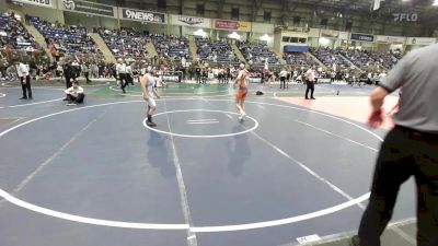 120 lbs Consi Of 16 #2 - Matthew Lopez, Bob Cats vs Santino Garcia Sanchez, Miners