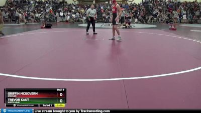 151-161 lbs 1st Place Match - Trevor Kaut, North Linn vs Griffin McGovern, Drexler