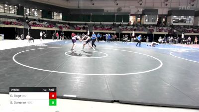 285 lbs Round Of 16 - Gavin Bage, Mount Saint Joseph vs Sean Donovan, Hotchkiss School