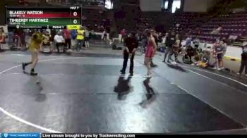 G-120 lbs Round 2 (4 Team) - Timberby Martinez, Team CO vs Blakely Watson, Team WY