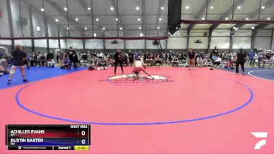 165 lbs Semifinal - Achilles Evans, CO vs Dustin Baxter, WA