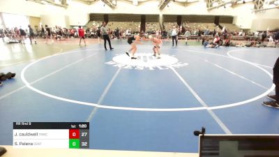 131 lbs Rr Rnd 9 - Justin Cauldwell, Toms River Wrestling Club vs Shane Palena, Centurion