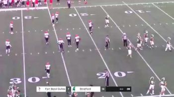 Replay: Dulles HS vs Stratford HS - 2021 Fort Bend Dulles vs Stratford | Sep 11 @ 6 PM