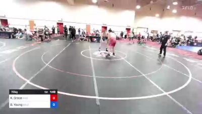 110 kg Cons 8 #1 - Kamahao Grace, Missouri vs Benjamin Young, Gold Rush Wrestling