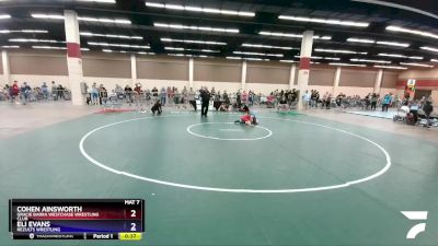 84 lbs Semifinal - Cohen Ainsworth, Gracie Barra Westchase Wrestling Club vs Eli Evans, ReZults Wrestling