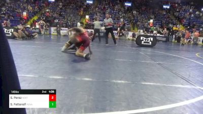 117 lbs Round Of 16 - Mason Sanderson, State College vs Dejamire Suber, Highlands