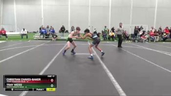 106 lbs Round 2 (8 Team) - Tray Weiss, South Dakota Rage vs Christian Chaves-Baker, Team Tennessee Blue