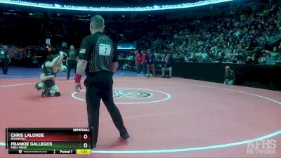 126-4A Semifinal - Chris LaLonde, Roosevelt vs Frankie Gallegos, Mesa Ridge