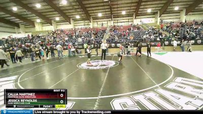 97-98 lbs Round 1 - Jessica Reynolds, Juab Wrestling Club vs Callia Martinez, Montrose Elite Wrestling