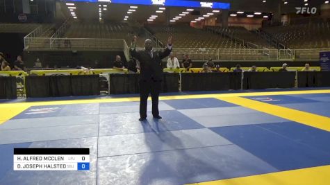 HUGH ALFRED MCCLENNEY vs DANIEL JOSEPH HALSTED 2024 Pan Jiu Jitsu IBJJF Championship