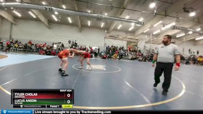 138 lbs Cons. Round 2 - Lucus Anson, Skyline vs Tyler Cholas, Brighton