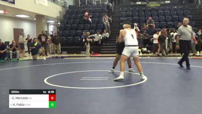 285 lbs 3rd Place - Emitt Mercado, Rio Hondo vs Kobe Pablo, Cerritos